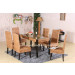Home Dining Room Table Sets Rattan Furniture