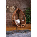 Home Living Room Furniture Rattan Swing Chair