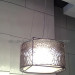 Home Modern Suspended Lighting with Clear PVC Shade