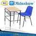Hot Old Europe Style Height Adjustable Desk for Classroom Set