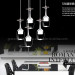 Hot Sale Acrylic Crystal Roemer LED Pendant Lamp (GD-1066-1)