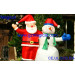 Hot Sale Inflatable Snowman and Father Ornament for Celebrating (MIC-457)