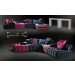 Hot-Sale Living Room Furniture Combined Fashion Sofa (LS-103 (D+A+B+D+A))