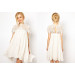 Hot! Yyh Sweet Style Summer Fashion Lace Mini White Dress