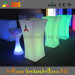 IP54 Waterproof Glowing, Square LED Cocktail Table