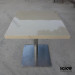 Indoor Hotel Artificial Stone Table Solid Surface Table with CE Approved