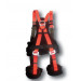 Industrial Full-Body Safety Harness with Back Pad