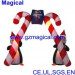 Inflatable Candy Cane with Holiday Gift (MIC-382)