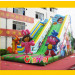 Inflatable Super Slide Cartoon Slide with Dora Printing