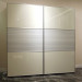 Intelligent Electric Beige Lacquer Wardrobe with Remote (YG21224)