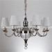 Iron Chandelier Lamp with K9 Crystal (SL2095-8)
