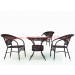 Iron Frame Rattan Garden Dining Leisure Chair (JJ-S470&568)