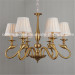 Iron Home Lighting with Energy Saving Bulb (SL2180-6)