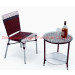 Iron Wicker Cane Metal Outdoor Garden Dining Chair (JJ-S484&584)