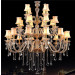 K9 Crystal Light Metal Chamdelier Light Modern Candle Crystal Chandelier