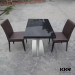 Kfc Solid Surface Dining Round Table and Chairs