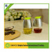 Kitchenware 2 Piece Set Oil & Vinegar Bottle Cruet Glass Bottle Stainless Steel Mug for Kitchen Supply Y95171