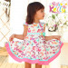 Korean Children Clothing, Butterfly Printing Floral Tank Dress, Baby Dress