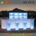 LED Glow Furniture/Waterproof LED Bar Counter/Illuminated Bar Table