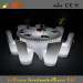 LED Illuminated Dining Table/Restaurant LED Furniture Table