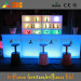 LED Lighted up Reception Table Furniture 16 Colors Changeable
