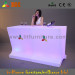 LED Lighting Plastic Cash Bar Table