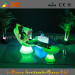 LED Sofa Outdoor Plastic Sofa / Tables and Sofa for Events
