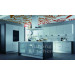 Lacquered Kitchen Cabinet (Kitchen #M2012-8)
