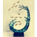 Large Sea Wave Sculpture, Abstract Sculpture