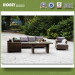 Latest Designs Outdoor Sectional Sofa Set Corner Rattan Sectional Sofa