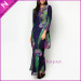 Latest Floral Print Fashion Baju Arab