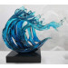 Latest Style Blue Angel Sculpture Resin Art