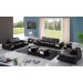 Leather Living Room Sofa Leisure Sofa (E-3728)