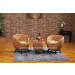 Leisure Rattan Furniture Living Room Coffee Table Chair