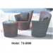 Leisure Rattan Modern Outdoor Patio Garden Dining Bar Coffee Table for Balcony