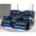 Living Room Classic Furniture Geniune Leather Recliner Love Seat (2643-B)