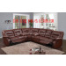 Living Room Corner Sofa Recliner Sectional Faux Leather Sofa Suits