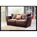 Living Room Sofa American Design Wooden Fabric 2 Seater