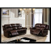 Living Room Sofas Brown Leather Recliner Sofa, Modern Recliner Sofa,
