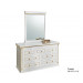 Melamine Bedroom Dresser with Mirror (CT11115)