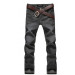 Men Fashion Cotton Soft Garment Dyed Cargotrousers Pants