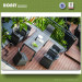 Metal Rattan Dining Room Table Set Aluminium Wicker Outdoor Furniture