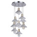 Moden House Hanging Glass Ceiling Pendant Lamps (MD6113RA-9T)