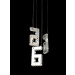 Modern Chandelier Crystal Hanging Lighting (EC929)