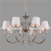 Modern Chandelier Lighting with Fabric Shade (SL2046-8)