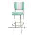 Modern Chrome Frame High Bar Stool