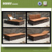 Modern Garden Patio Sofa Bed Aluminum Outdoor Rattan Sofa Bed