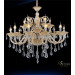 Modern Home Lighting Control Antique Candle Crystal Chandelier