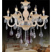 Modern Hotel Lighting Control Antique Candle Crystal Chandelier