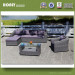 Modern Latest Aluminum Wicker Sofa Set Antique Outdoor Garden Rattan Sofa Set